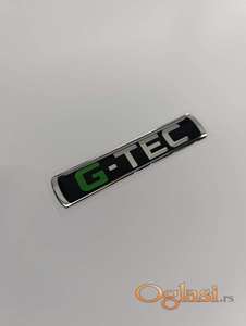 G tec stiker oznaka za auto